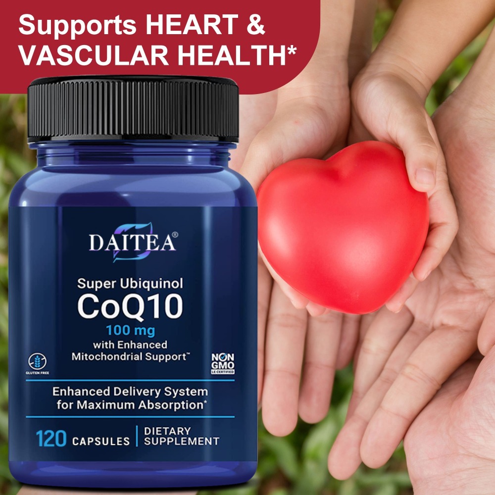 Ubiquinol 100mg CoQ10, Herzges – Coq10 Ubiquinol Softgel Bewertung und Preis